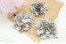 Crinkle Chiffon Lace Flower, 12 cm